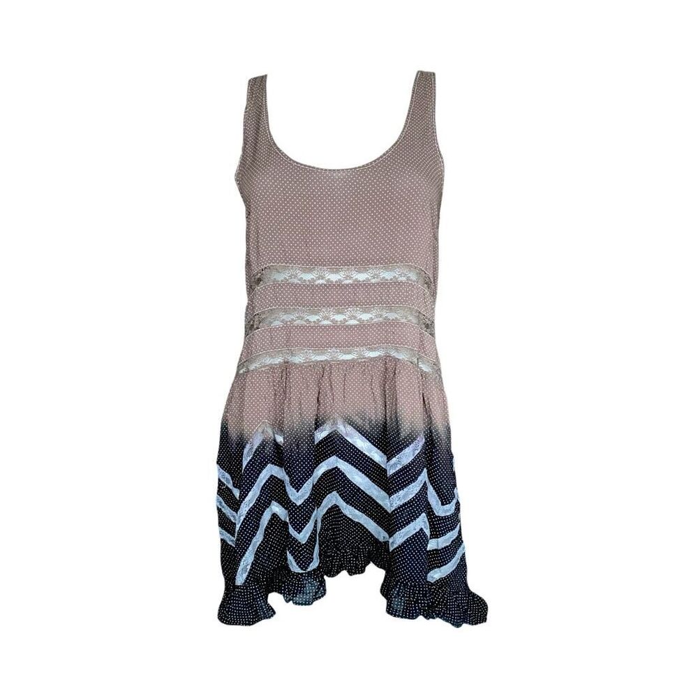 free people lace asymmetrical dress